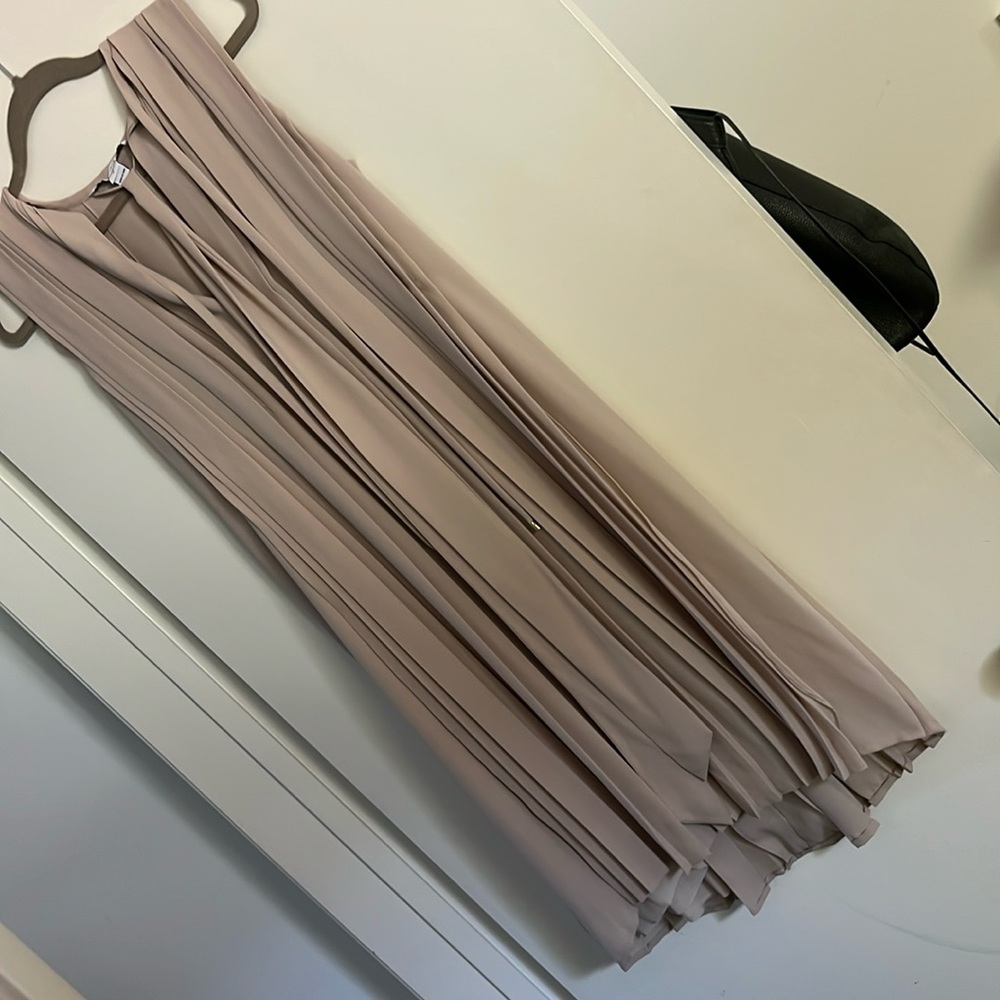 Beautiful DVF pleated mini dress